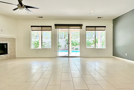 Interior view of 1247 Oro Ridge in Palm Springs California