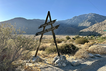 View of 15919 Snow Creek Road in Palm Springs California