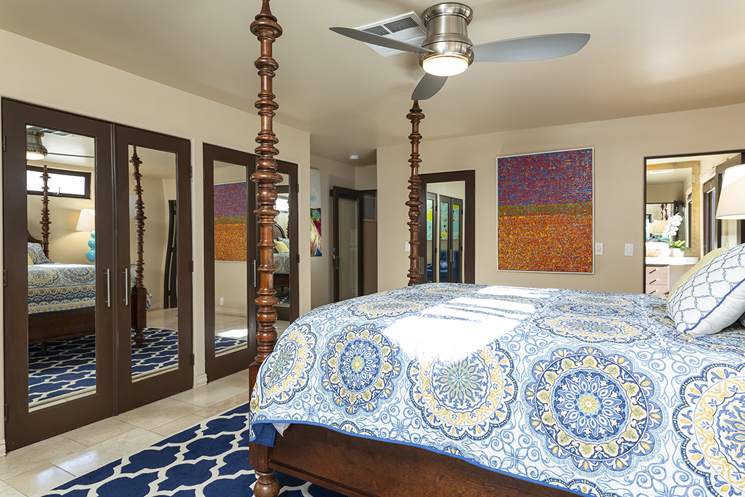 Interior design of 1755 S Mesa Drive in Palm Springs California