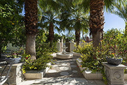 Architectual image of 1755 S Mesa Drive in Palm Springs California
