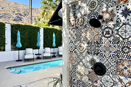 Bedroom photo of 1755 S Mesa Drive in Palm Springs California