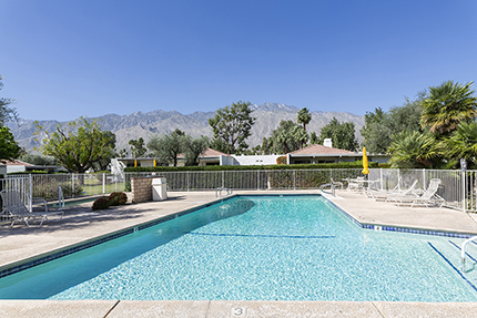 Interior of 2218 N Sunshine Circle in Palm Springs California