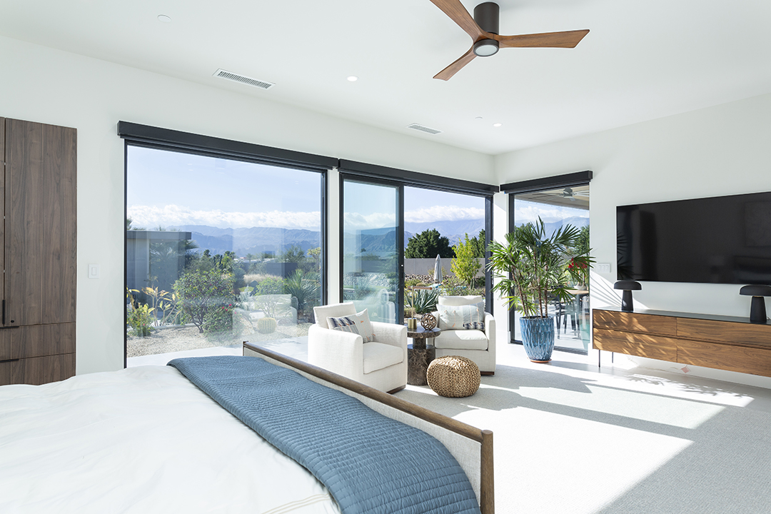 Interior design of 72145 Via Vail in Palm Springs California