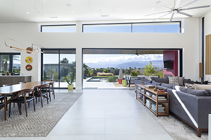 Interior of 72145 Via Vail in Palm Springs California