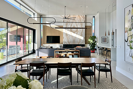 Architectual image of 72145 Via Vail in Palm Springs California