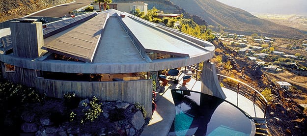 John Lautner's Elrod House (1968), Palm Springs CA